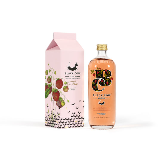 Black Cow & English Strawberries Carton Gift Pack