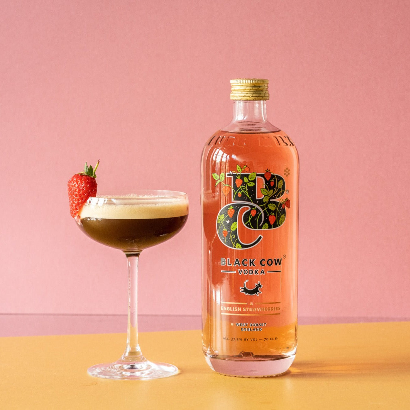 Black Cow & English Strawberries Trio