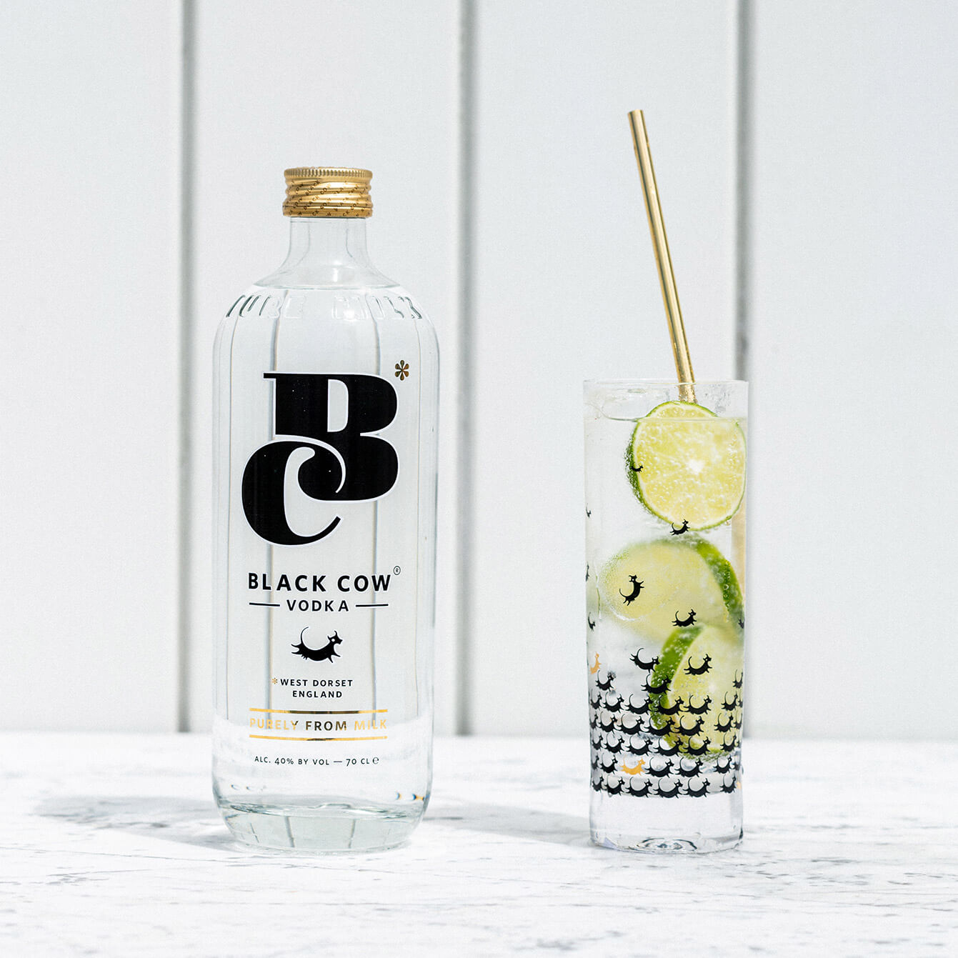 Black Cow vodka duo