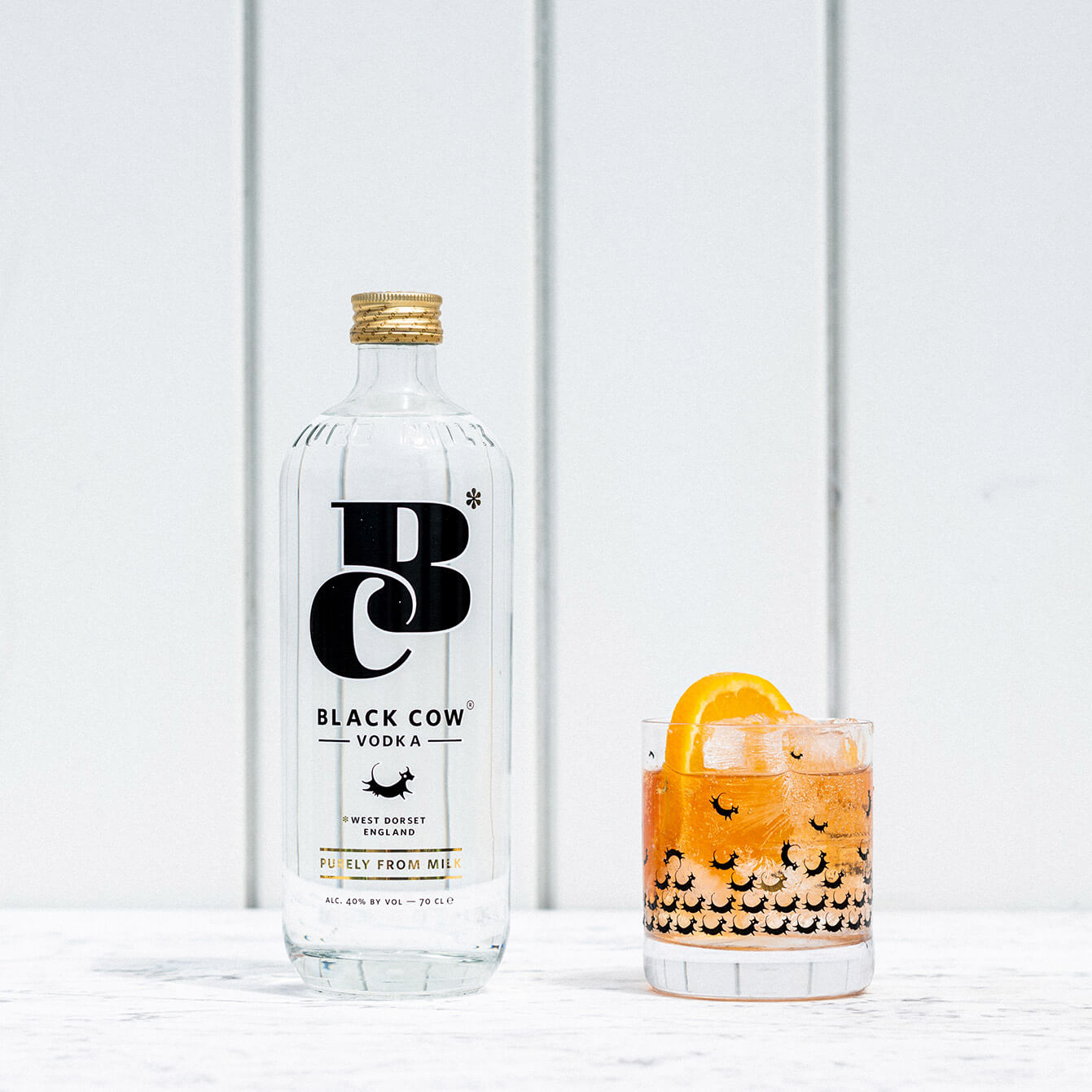 Black Cow vodka duo