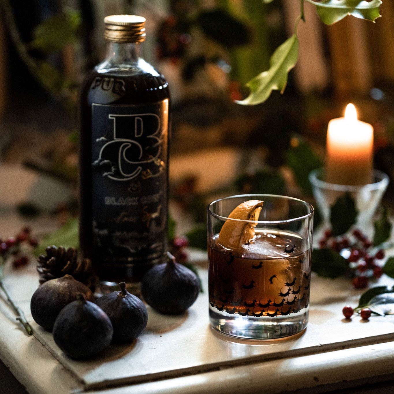 Black Cow Christmas Spirit