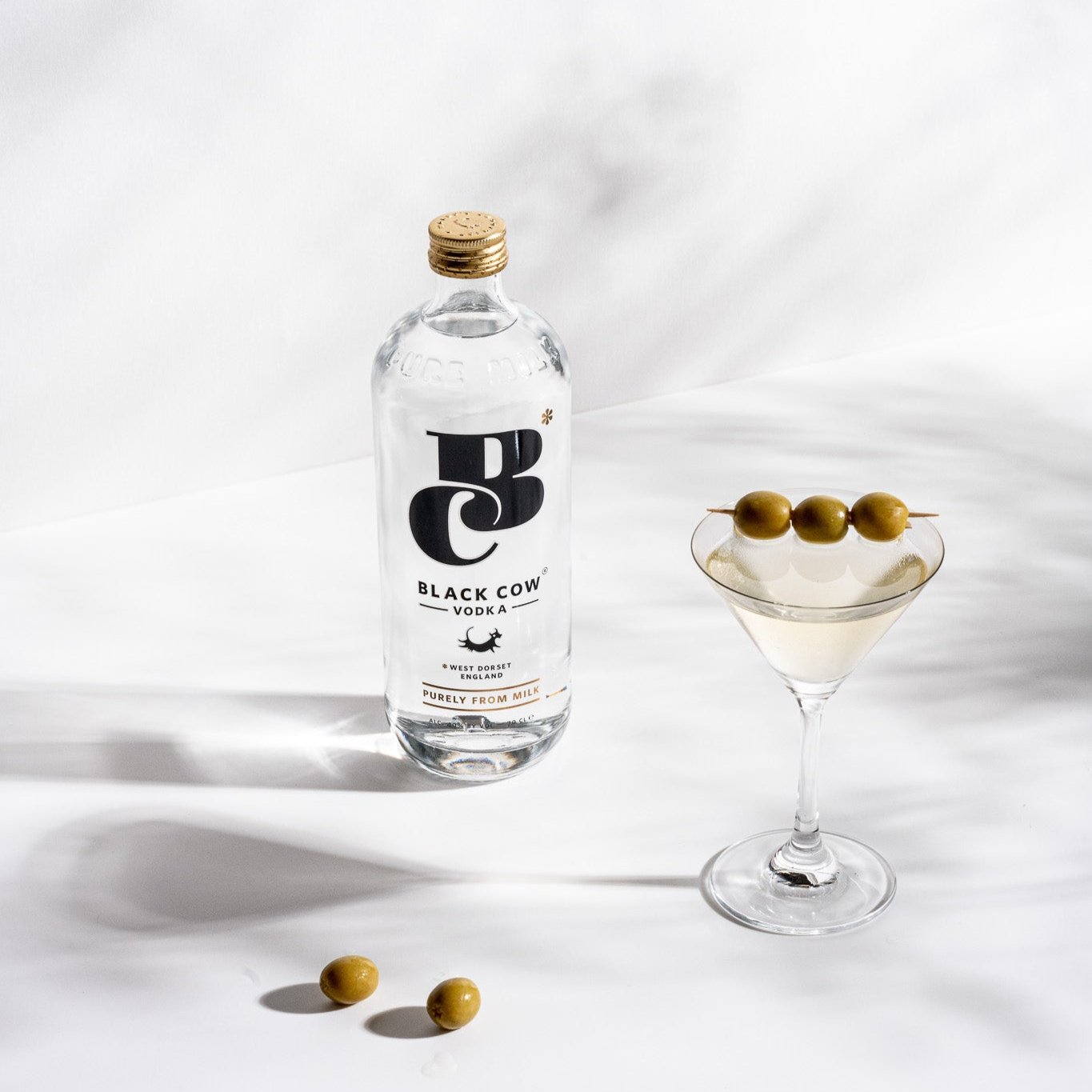 Black Cow Dirty Martini Cocktail Set